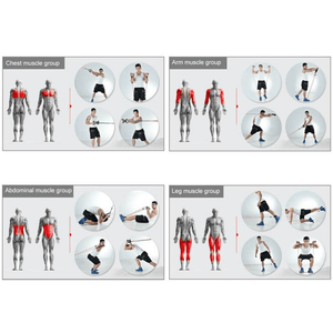 11pc Resistance Band Set